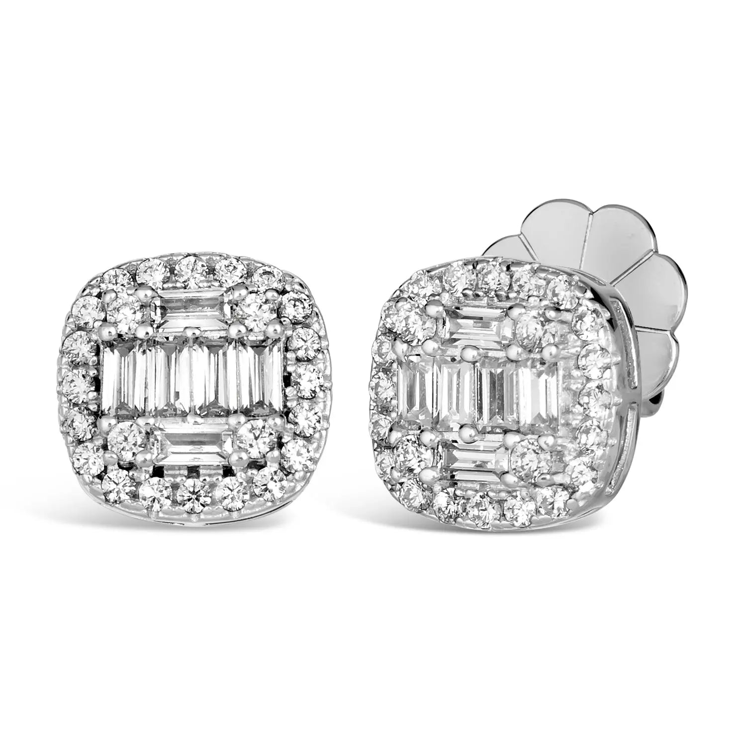 Kendra Baguette Studs