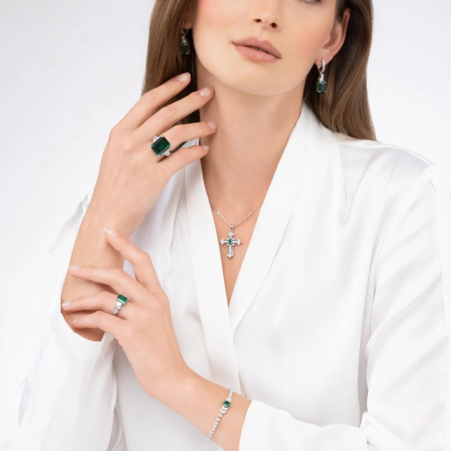 Kingsley 25 Carat Emerald Ring