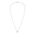 Lab-Grown Round Diamond Solitaire Pendant