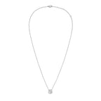 Lab-Grown Round Diamond Solitaire Pendant