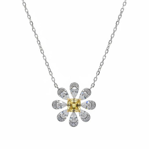 La Marguerite Necklace In Yellow Bel air bloom