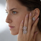 La Marguerite Studs In Pink