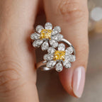La Marguerite Ring In Yellow