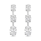 Lab Grown Diamond Graduated Dangling Earrings