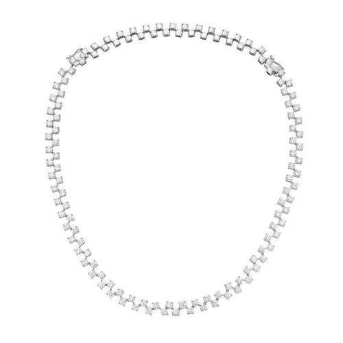 Lab-Grown Floating Diamond Necklace