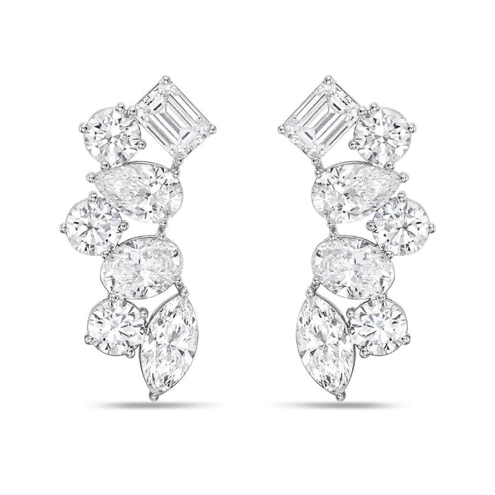 Lab Grown Multi-Cut Diamond Ear Crawlers