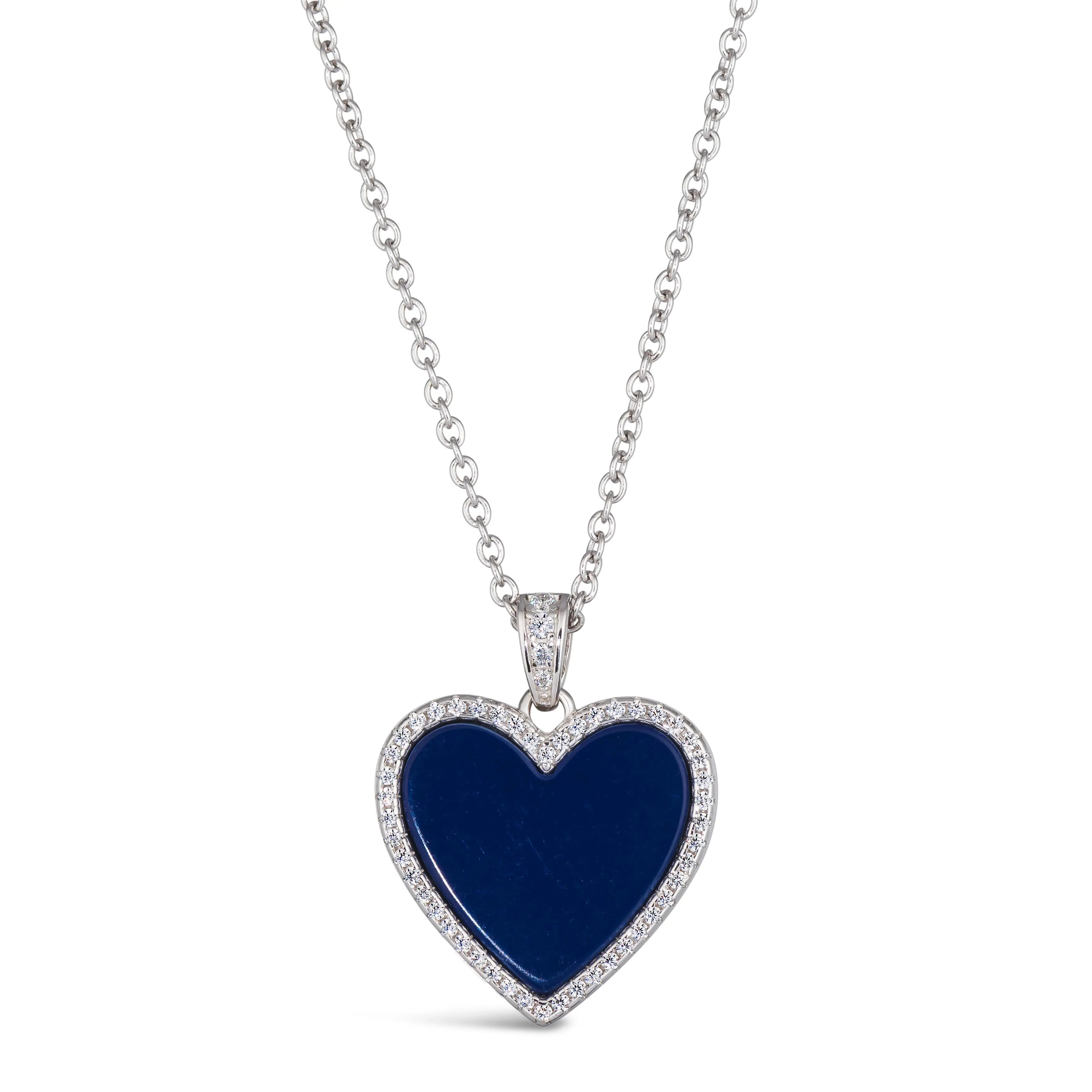 Lapis Lazuli Heart Necklace