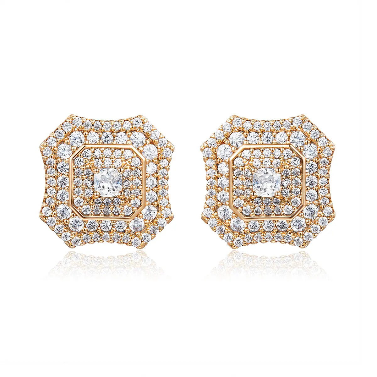 Latte Da Earrings in White Diamond