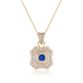 Latte Da Necklace in Sapphire