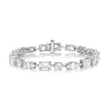 Le Petite Multishaped Diamond Crystalline Bracelet