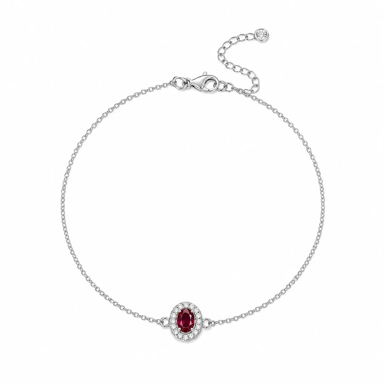 Lily Bracelet Ruby
