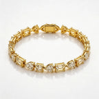 Lisboa 16 Carat Tennis Bracelet Yellow Gold by Kathy Hilton