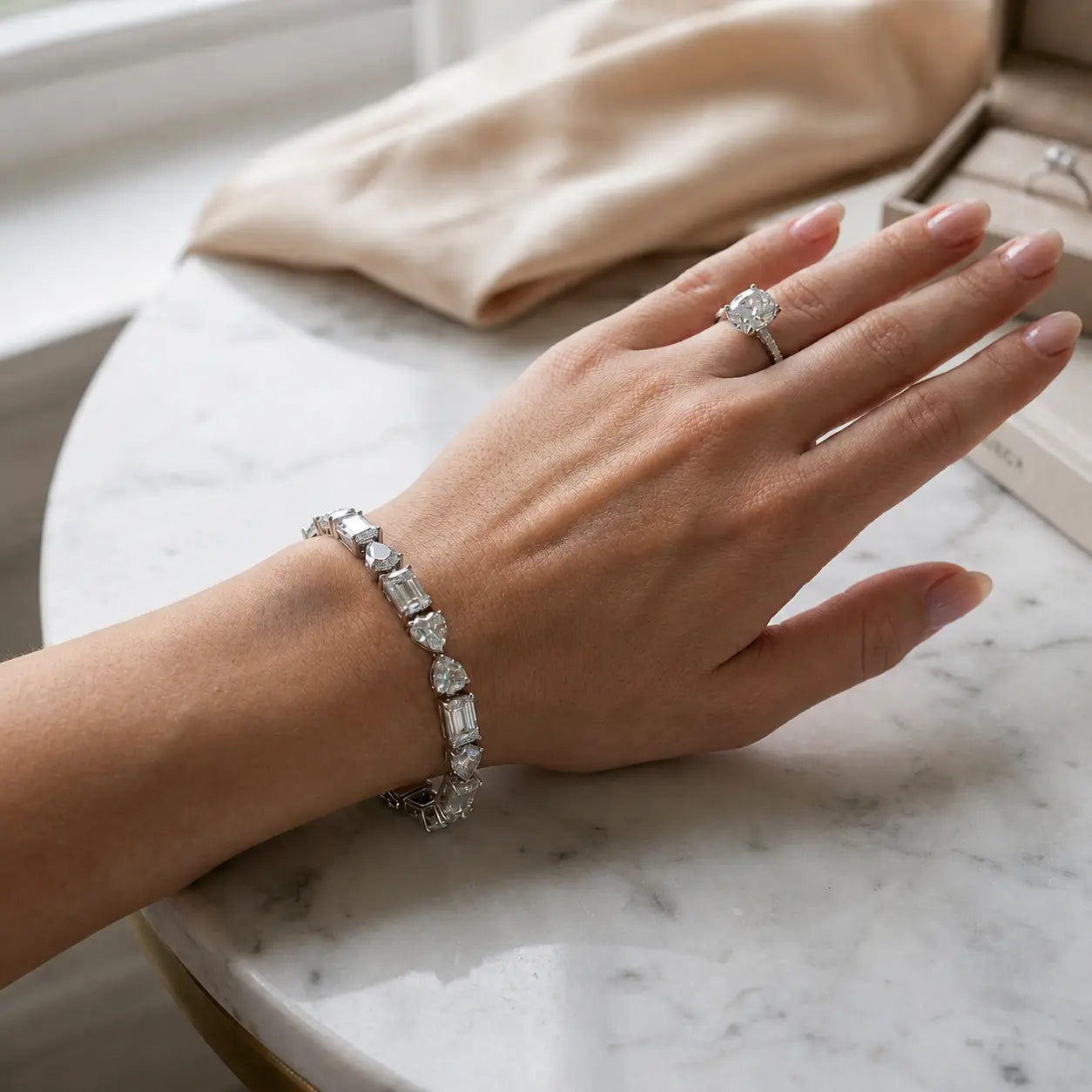 Lisboa 16 Carat Tennis Bracelet by Kathy Hilton