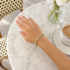 Lizette Canary Yellow Tennis Bracelet