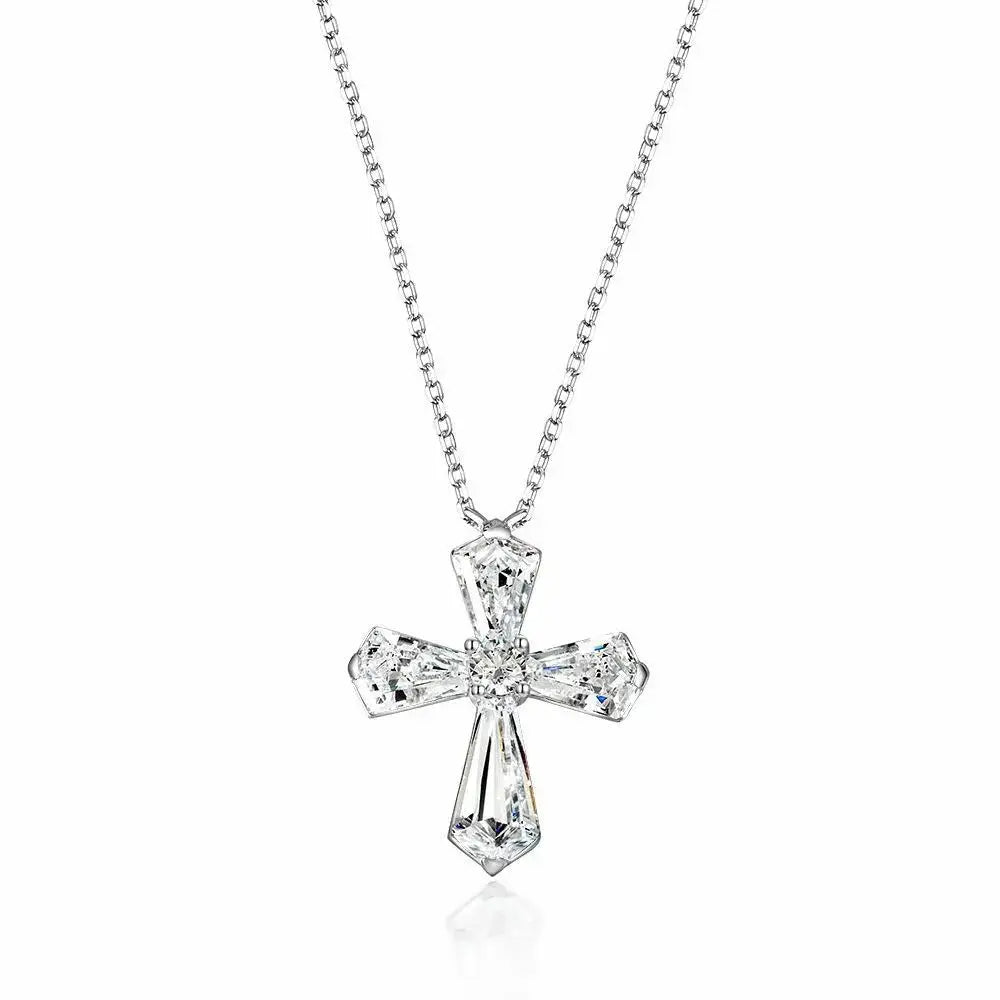 Lourdes Cross Necklace