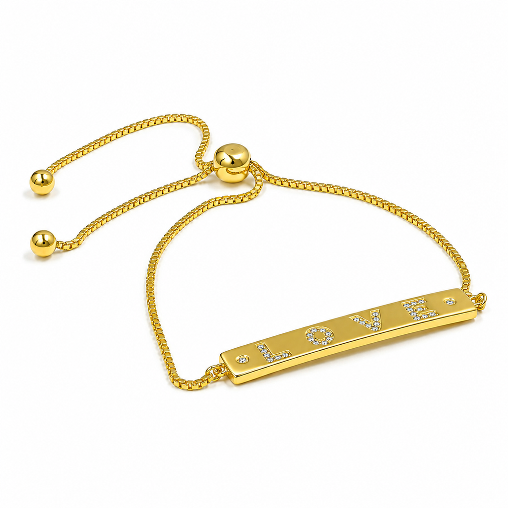 Love Bolo Bracelet in Yellow Gold