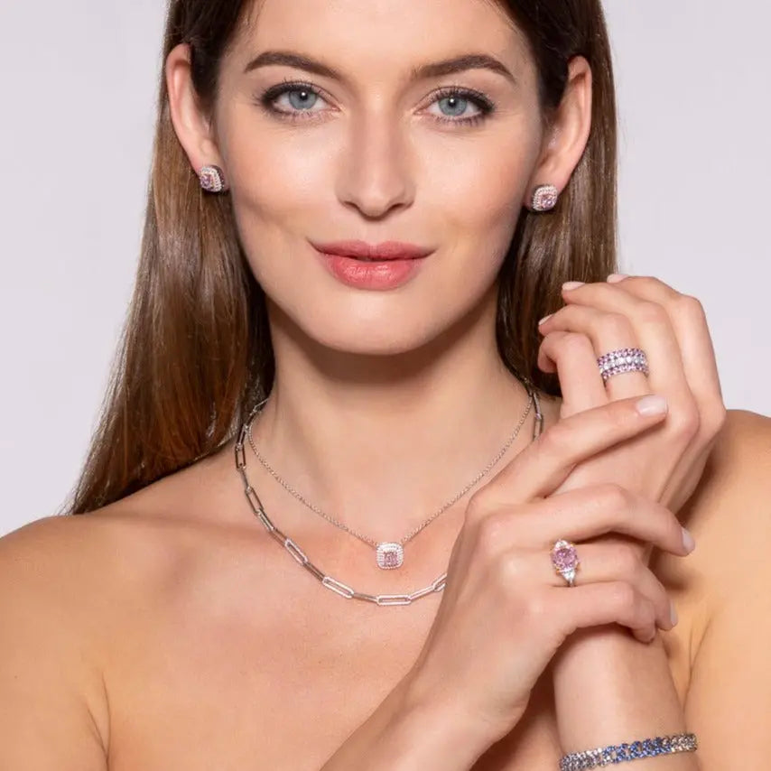 Lucia Brilliante Necklace in Canary Yellow