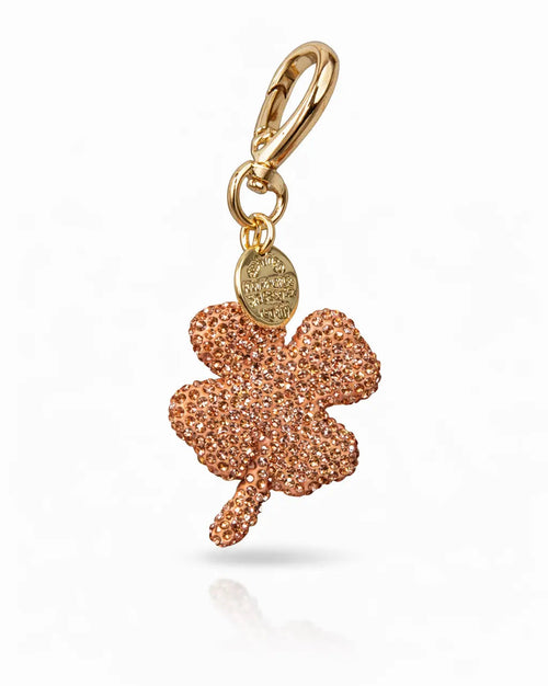 Lucky Clover Charm in Rose Gold