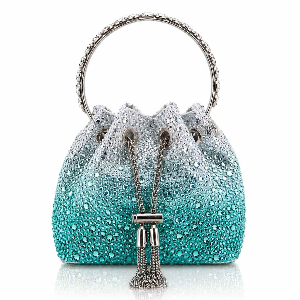 Lush Life Purse in Blue Ice Ombre