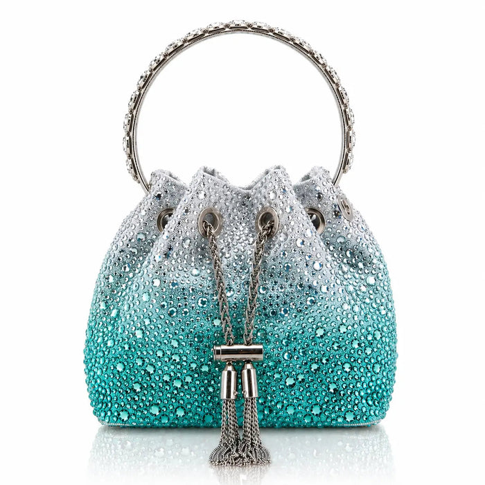 Lush Life Purse in Blue Ice Ombre