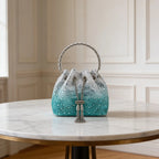 Lush Life Purse in Blue Ice Ombre