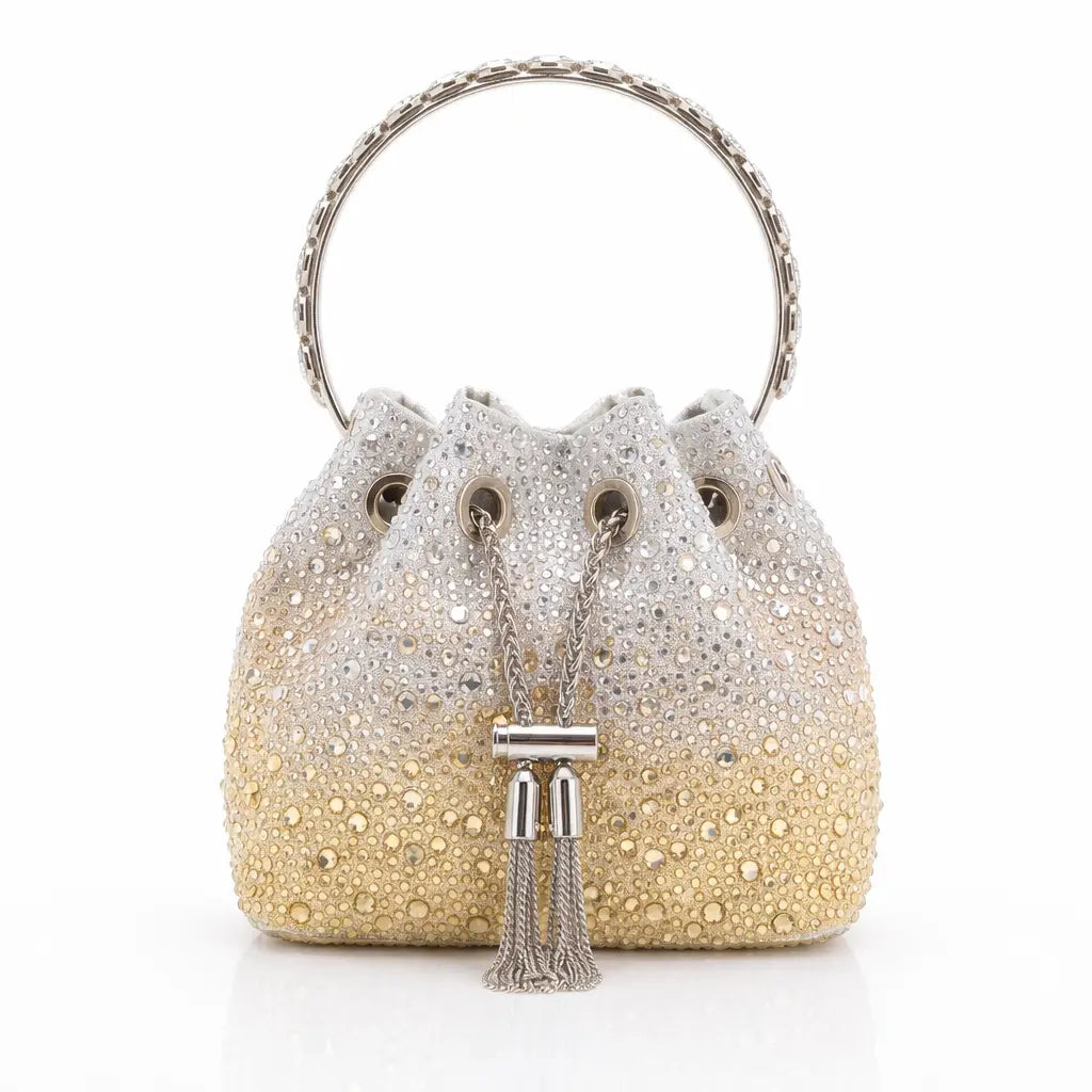 Lush Life Purse in Champagne Gold Ombre