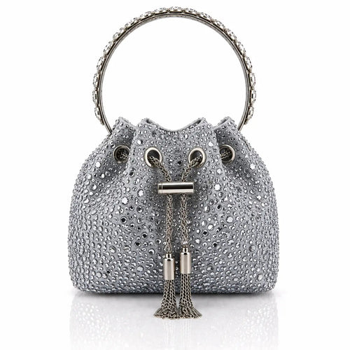 Lush Life Purse in Crystal Frost