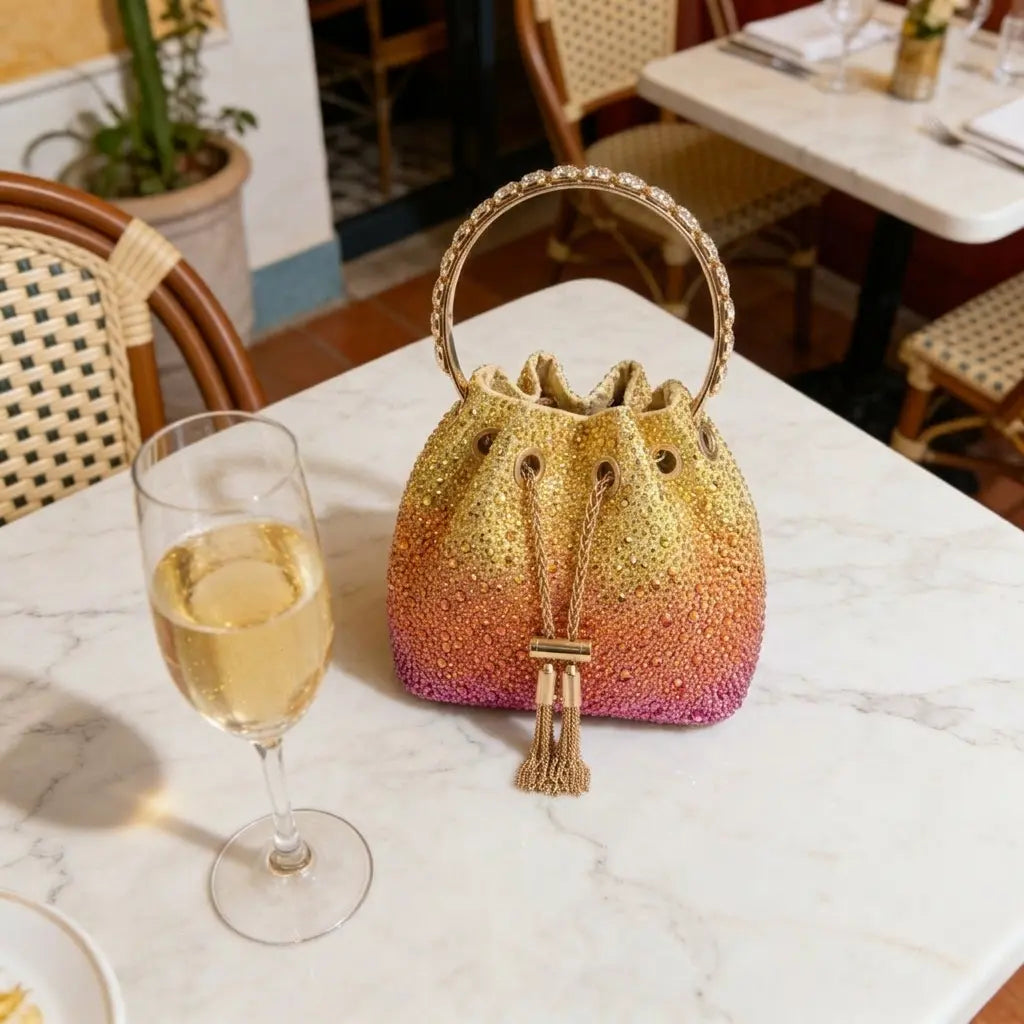 Lush Life Purse in Sunset Gold Ombre