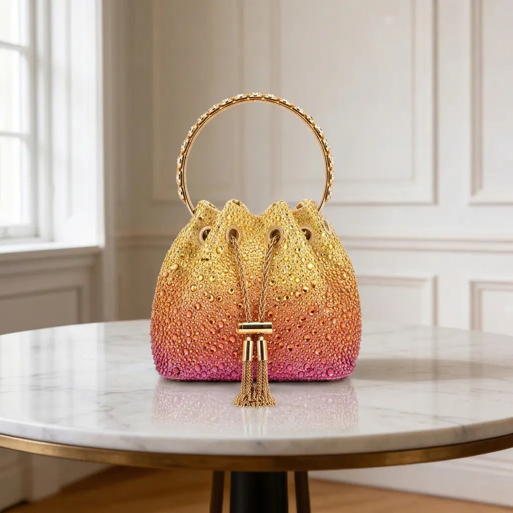 Lush Life Purse in Sunset Gold Ombre