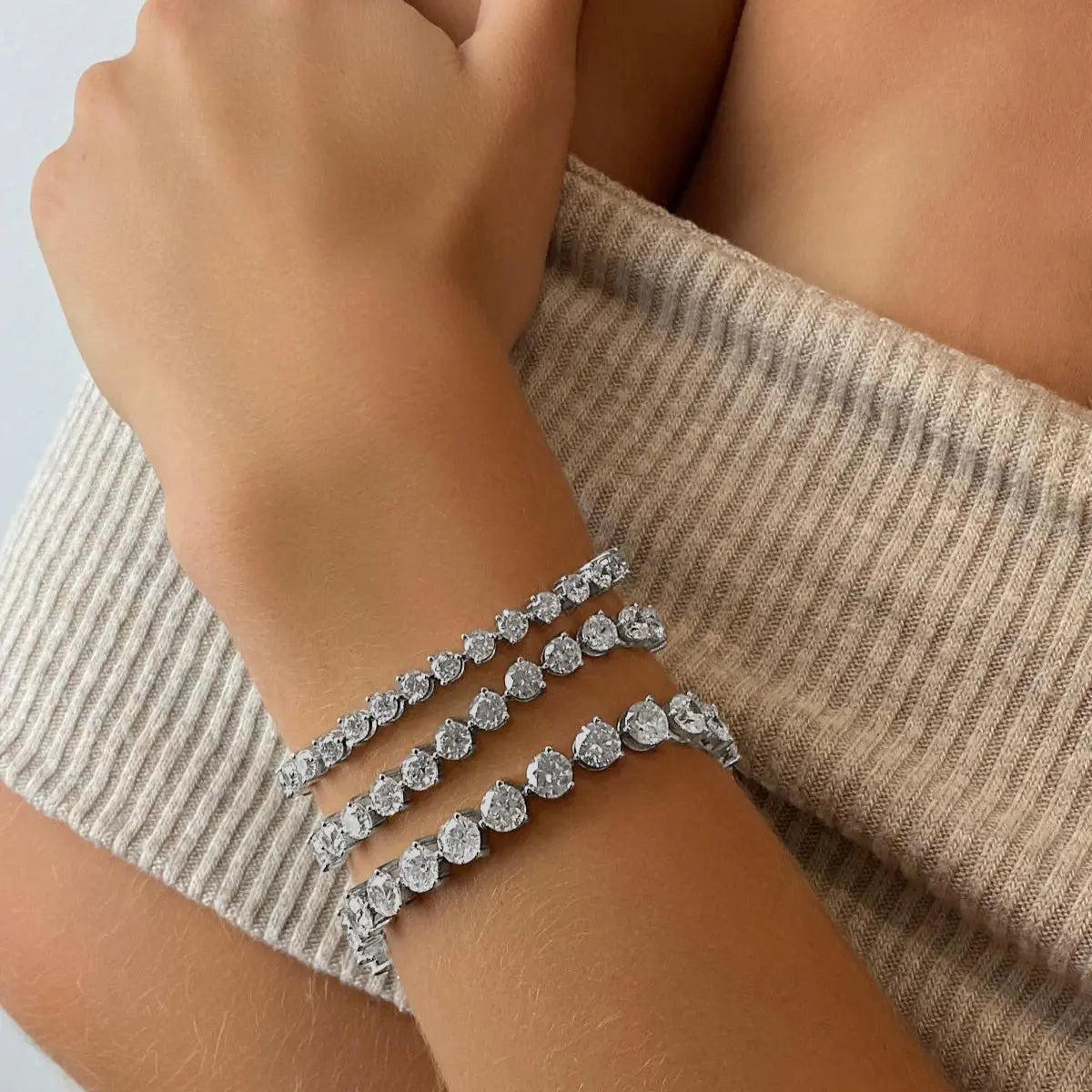 Luxe Edition 10 Carat Martini Tennis Bracelet