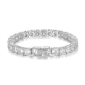 Luxe G Color 30 Carat Bracelet Four Prong in Platinum