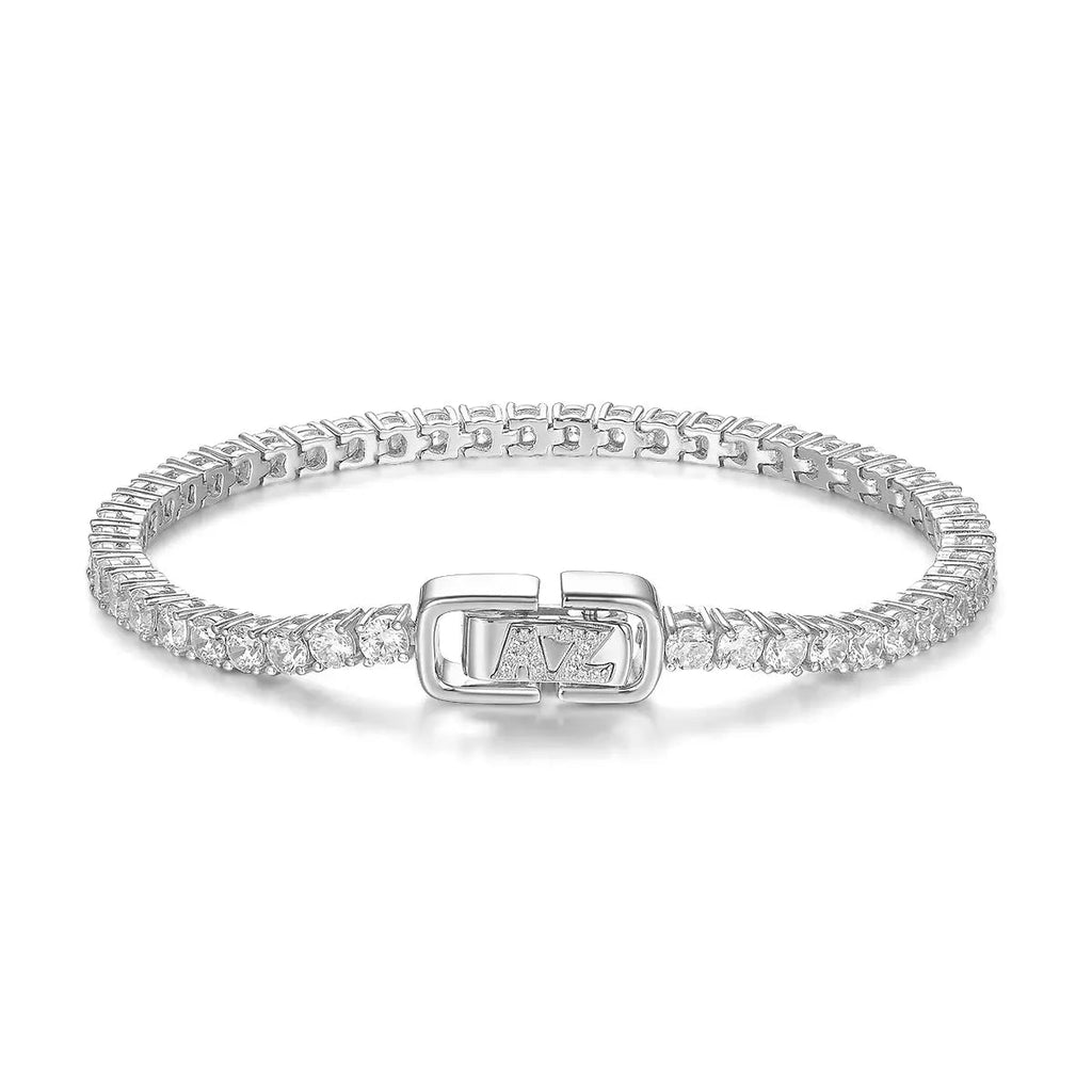 Luxe G Color 6 Carat Bracelet Four Prong in Platinum