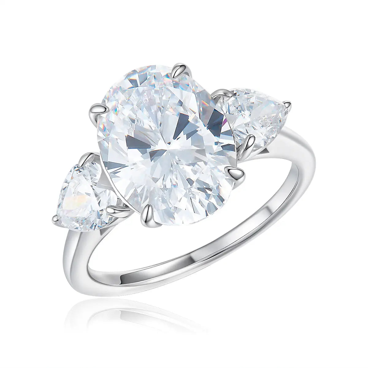Lyra 3 Stone Ring