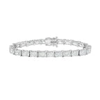 Lab Grown East-West Radiant Diamond Bracelet