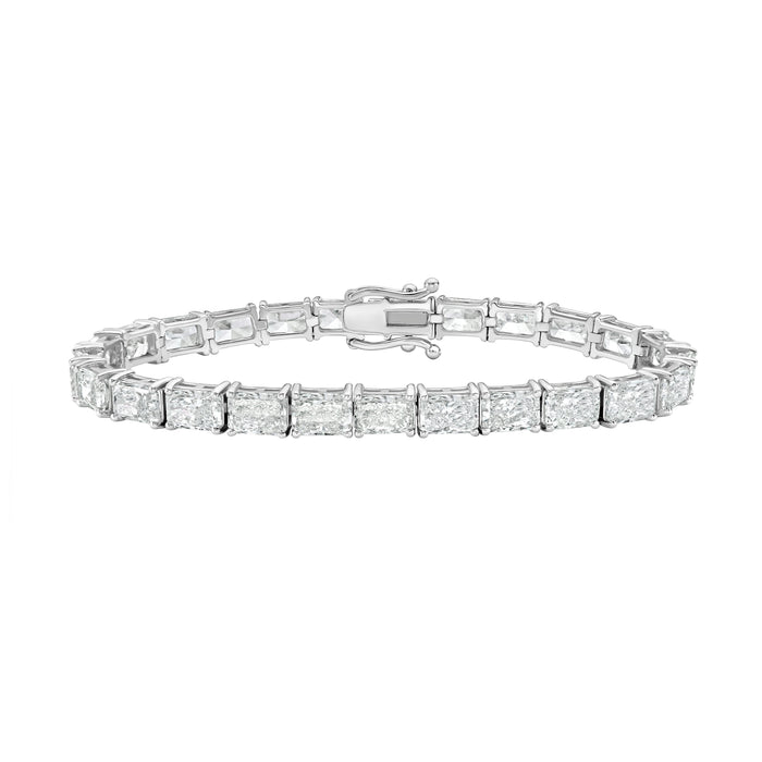 Lab Grown East-West Radiant Diamond Bracelet