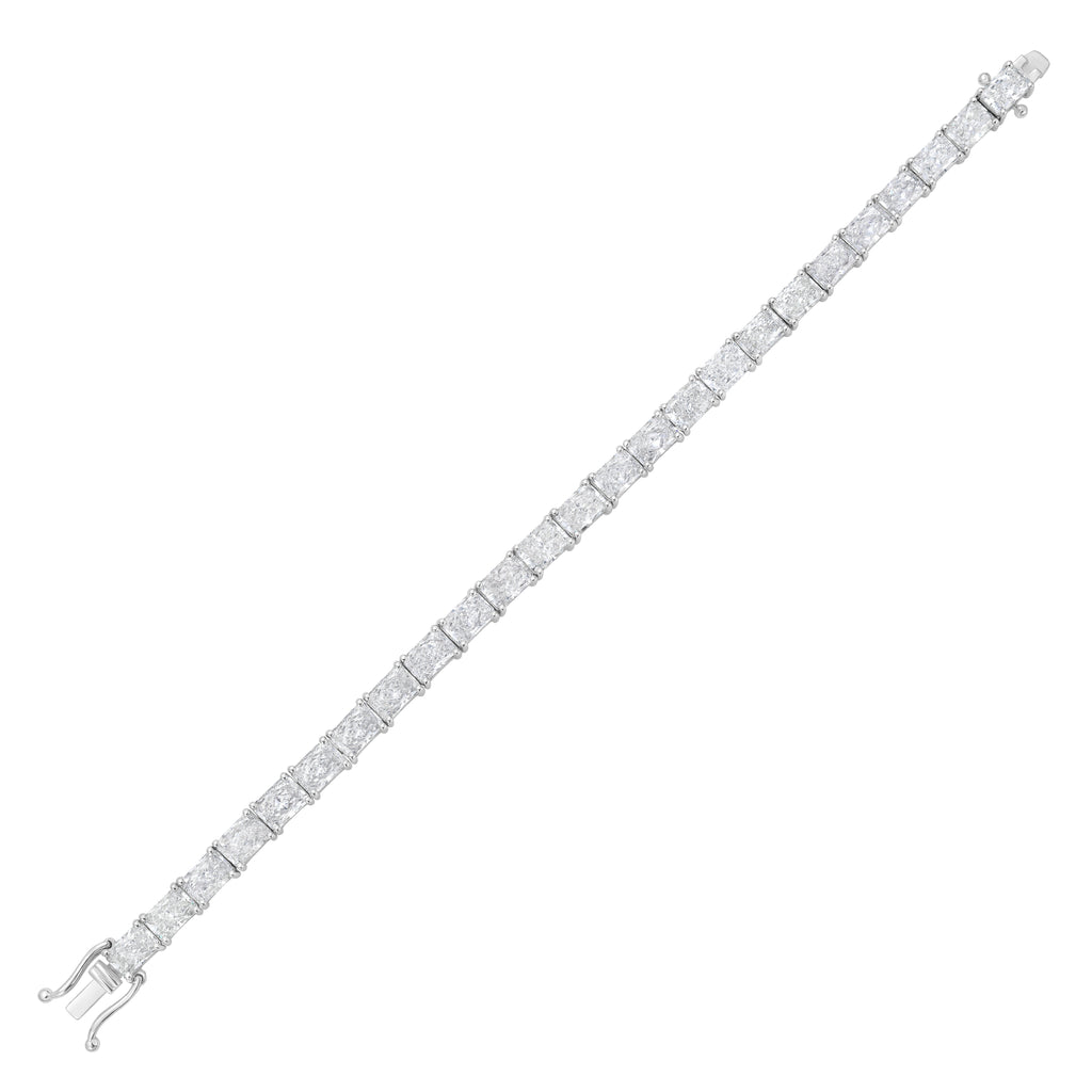 Lab Grown East-West Radiant Diamond Bracelet
