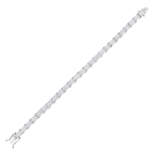 Lab Grown East-West Radiant Diamond Bracelet