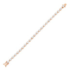 Lab Grown East-West Pear Diamond Bracelet