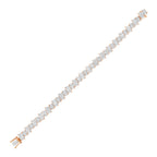 Lab Grown Slanted Radiant Diamond Bracelet