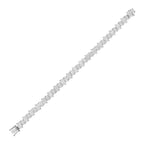 Lab Grown Slanted Radiant Diamond Bracelet