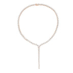 Lab Grown 37cts Lariat Necklace