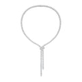 Lab Grown 55cts Lariat Necklace