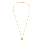Lab-Grown Heart Diamond On Sleeve Pendant