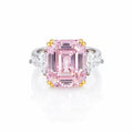 Malibu 12 Carat Argyle Pink Crystalline Ring