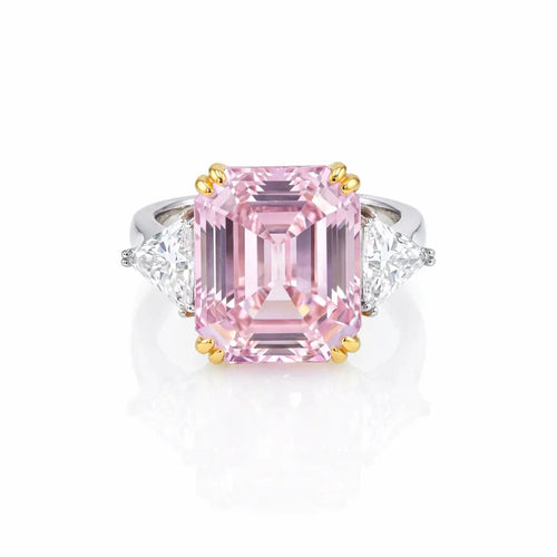 Malibu 12 Carat Argyle Pink Crystalline Ring