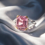 Malibu 12 Carat Argyle Pink Crystalline Ring