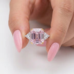 Malibu 12 Carat Argyle Pink Crystalline Ring