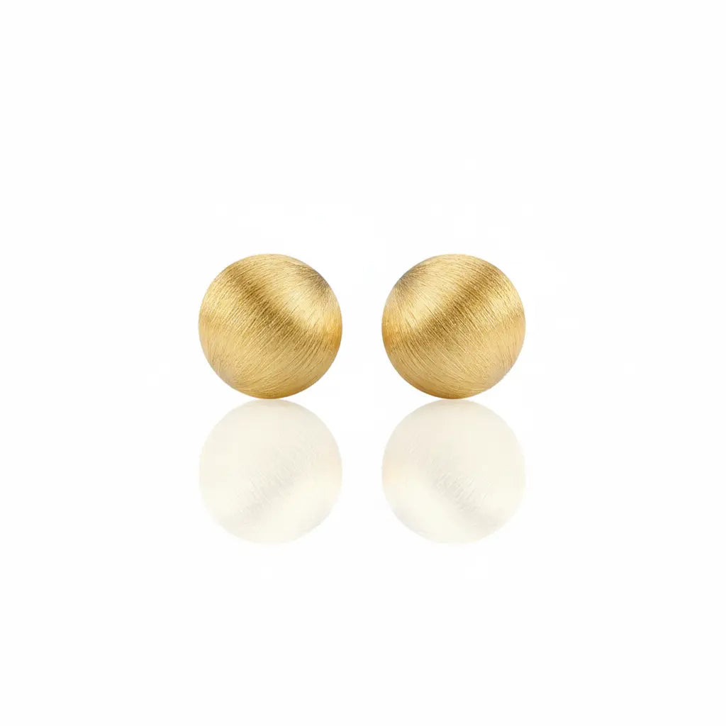 Mandala Golden Studs