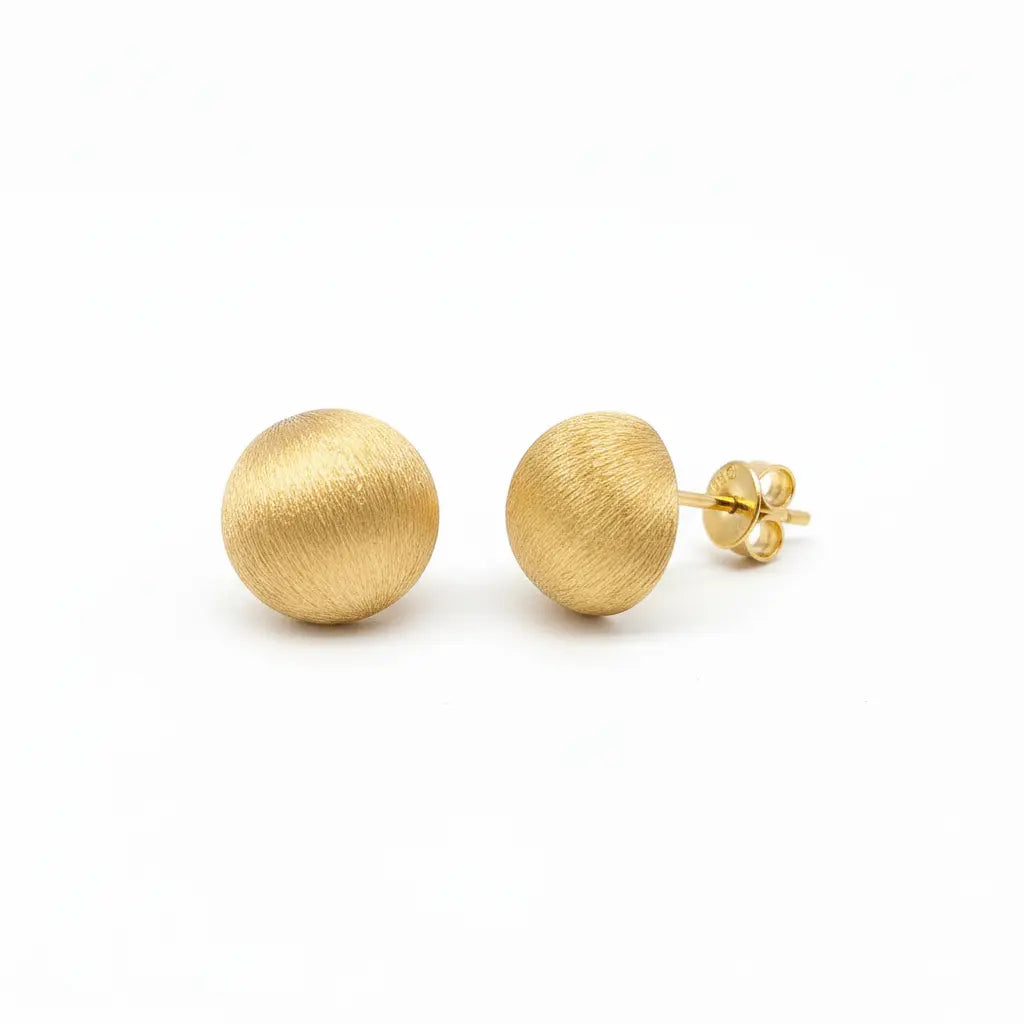 Mandala Golden Studs