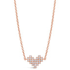 Matrix Heart Necklace